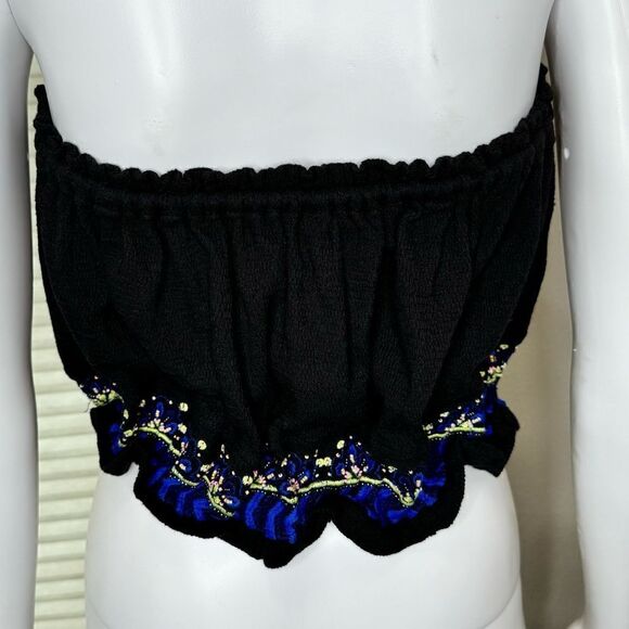 Free People No More Tiers Tube Top in Black 
Size Small  NWT - Picture 4 of 10